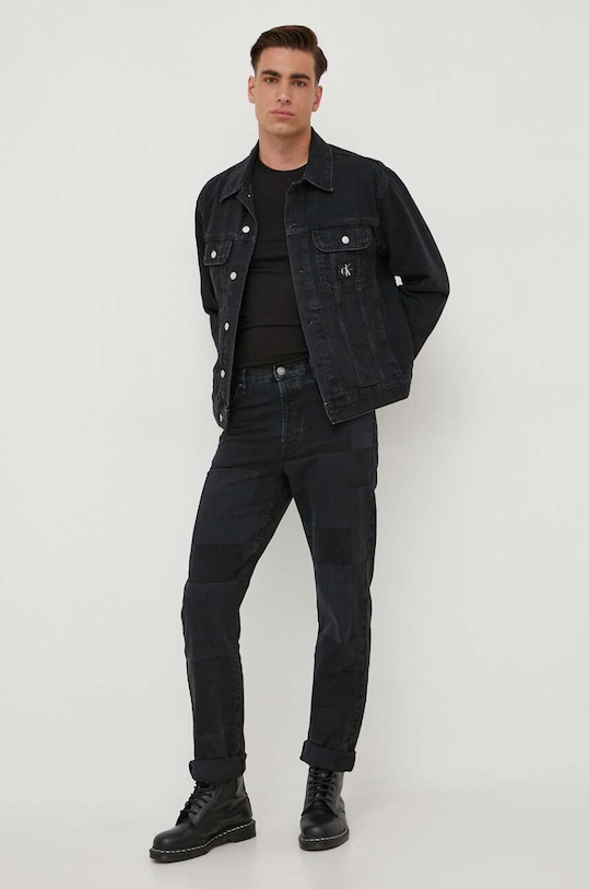 Desigual jeansy 23WMDD05 czarny AW23