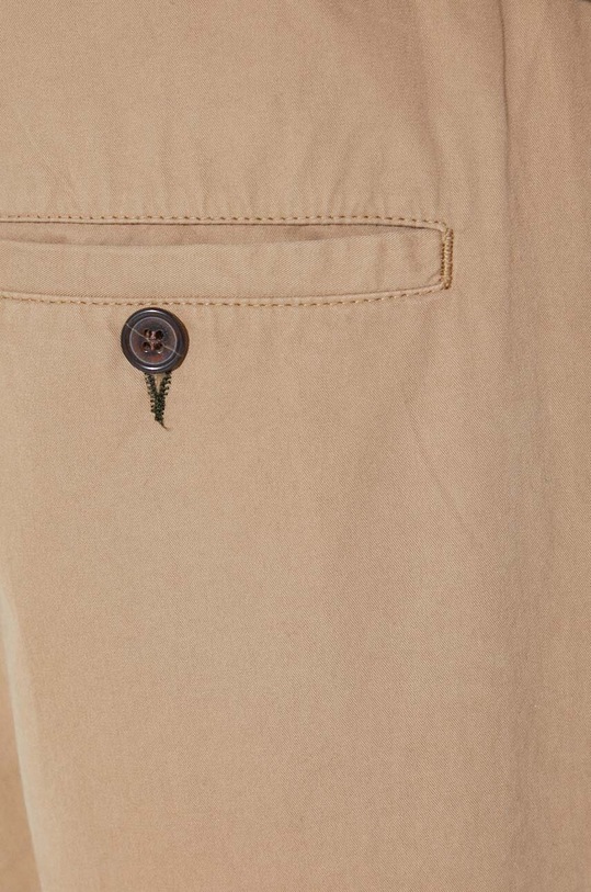 Universal Works pamut nadrág Pleated Track Pant 29523 bézs