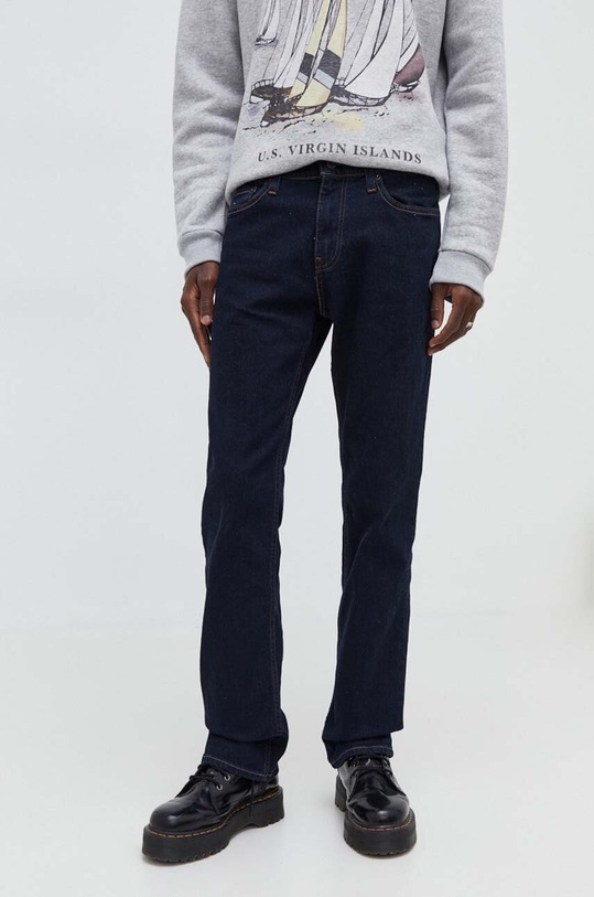 Hollister Co. jeansy granatowy KI331.3505.275