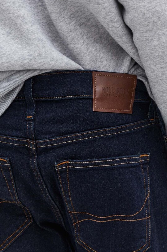 Hollister Co. jeansy granatowy KI331.3505.275