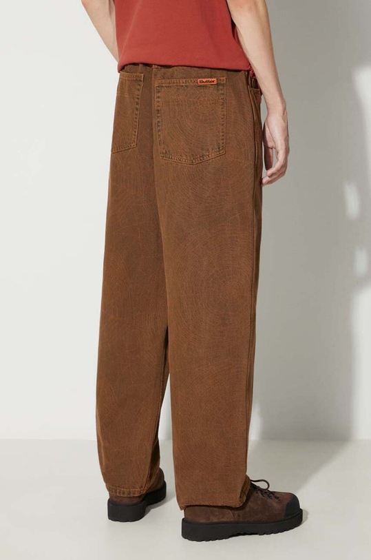 Oblečení Džíny Butter Goods Web Denim Jeans BGQ3233501 hnědá