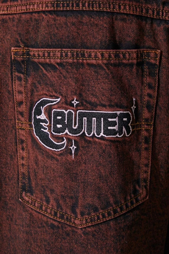 Дънки Butter Goods Critter Denim Jeans BGQ423D13201 кафяв