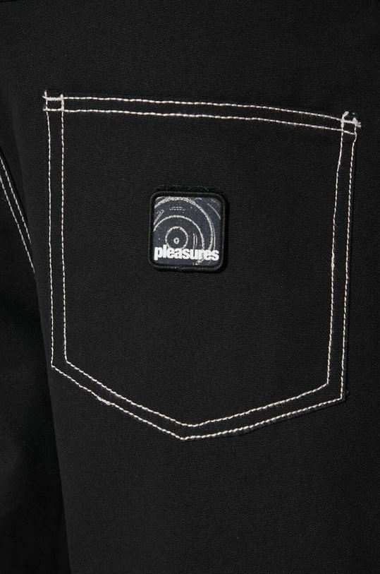 PLEASURES jeansy Ultra Utility Pants P23W031.BLACK czarny