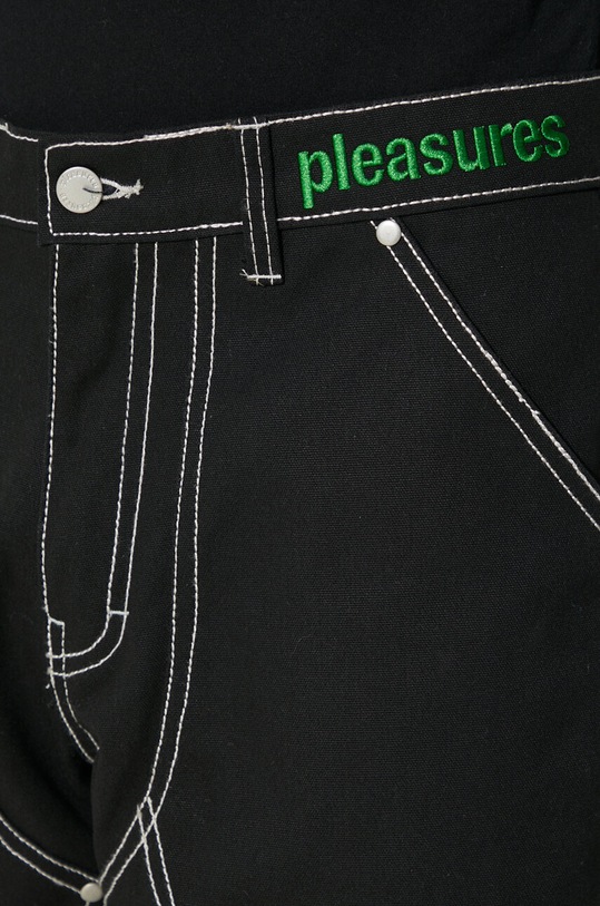 PLEASURES jeansy Ultra Utility Pants P23W031.BLACK