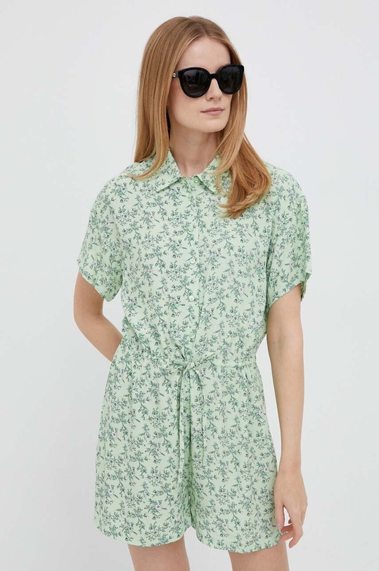 Pepe Jeans salopeta flori verde PL230461.0AA