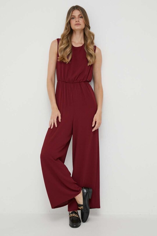 Pepe Jeans kombinezon Fiska PL230464.299 bordowy AW23