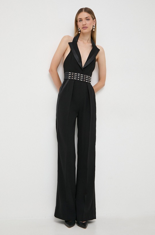 Elisabetta Franchi tuta elegante nero TU01737E2