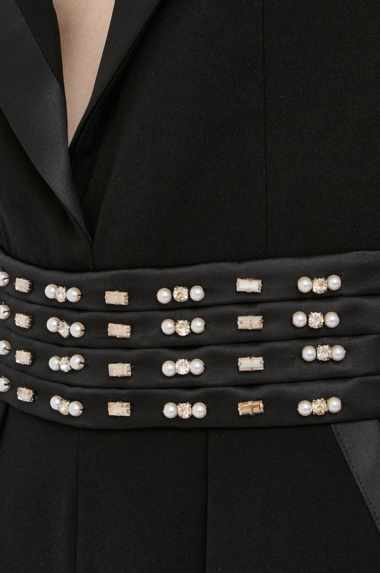 Elisabetta Franchi tuta elegante TU01737E2 nero