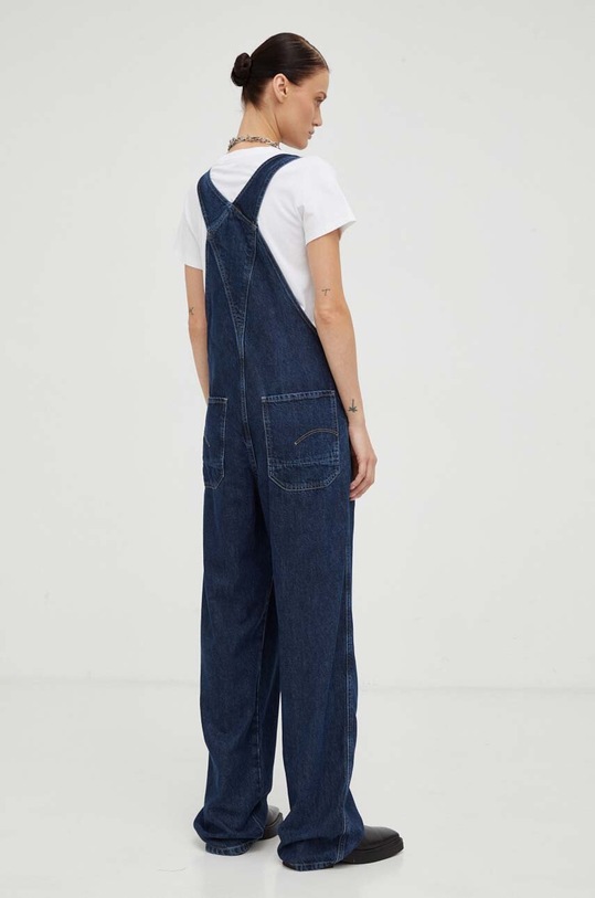 Ruházat G-Star kantáros farmernadrág D23961.D442 sötétkék