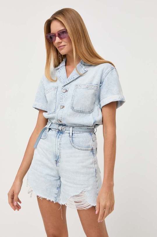 Miss Sixty jumpsuit di jeans blu 6T2JJ1400000