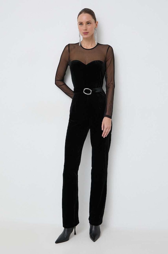 Kombinezon Morgan Z elastanom črna PBABE.NOIR