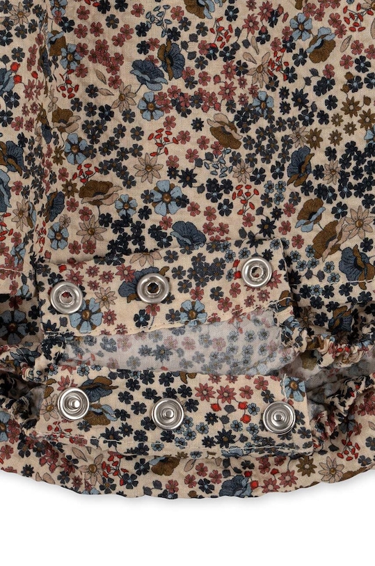 Bavlněné kojenecké body Konges Sløjd KS5636 béžová