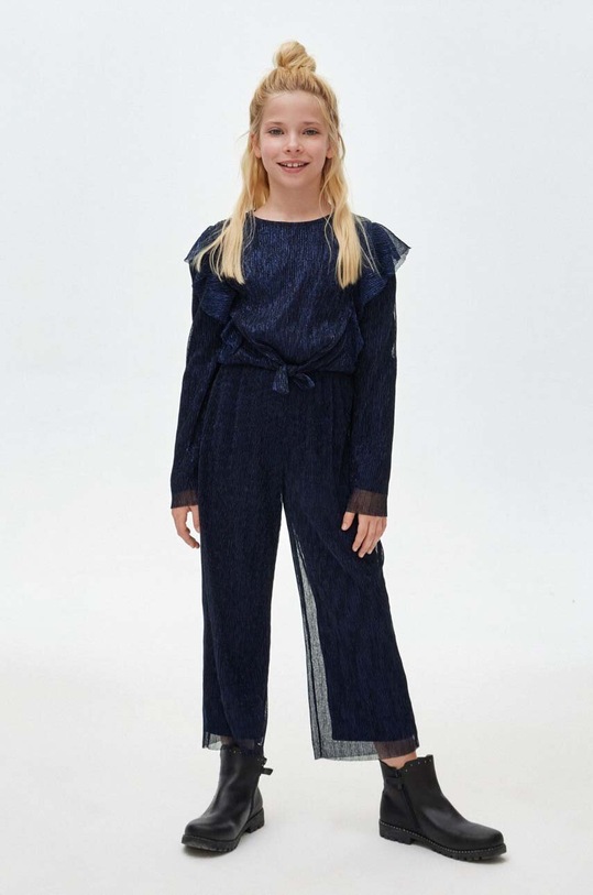 Mayoral kombinezon dziecięcy tkanina granatowy 7831.8B.Junior.9BYX