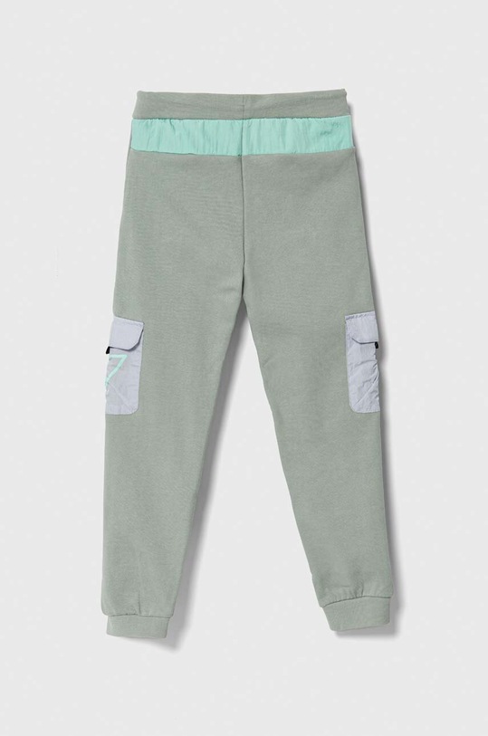 Detské tepláky Guess L3YQ13.K82T0.9BYX zelená AW23