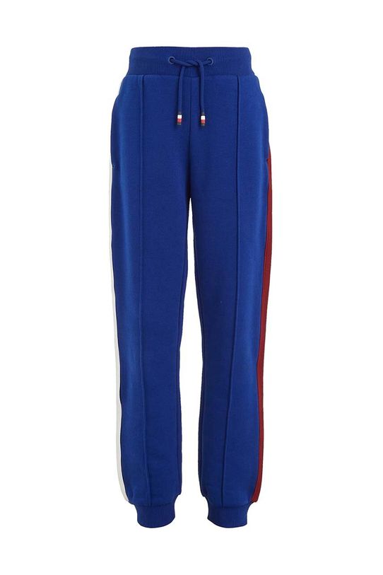 Detské tepláky Tommy Hilfiger KB0KB08404.74.122.9BYX tmavomodrá AW23