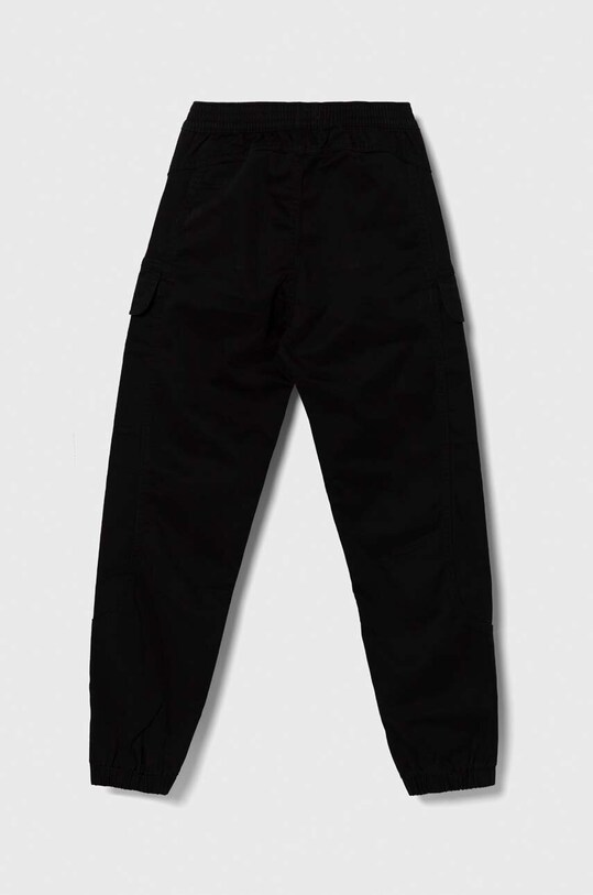 Dečki Otroške hlače Calvin Klein Jeans IB0IB01675.9BYX črna