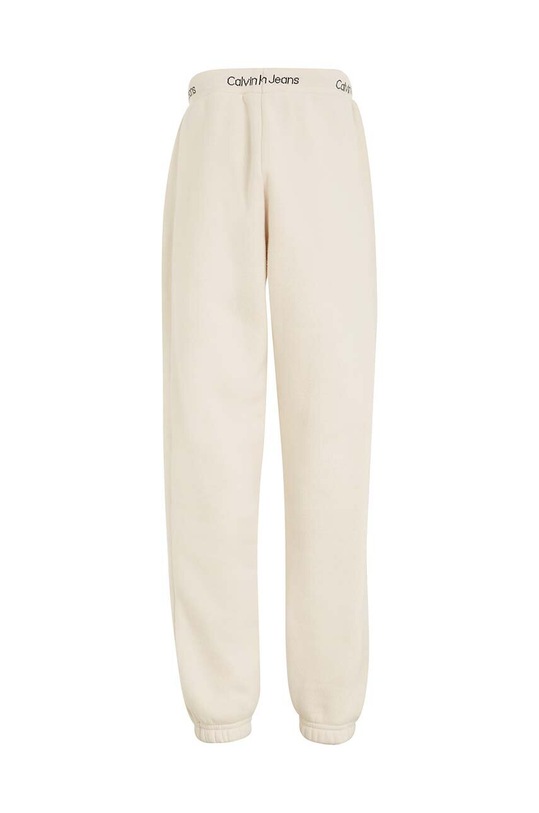 Chłopiec Calvin Klein Jeans spodnie dresowe dziecięce IB0IB01681.9BYX beżowy