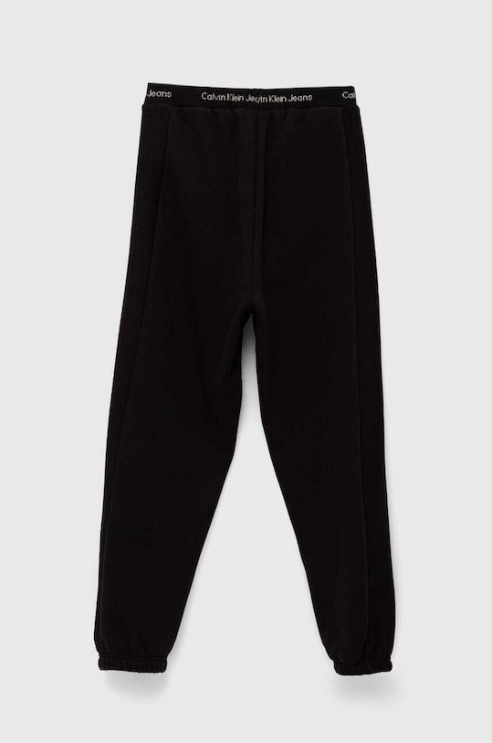 Calvin Klein Jeans spodnie dresowe dziecięce IB0IB01681.9BYX czarny AW23