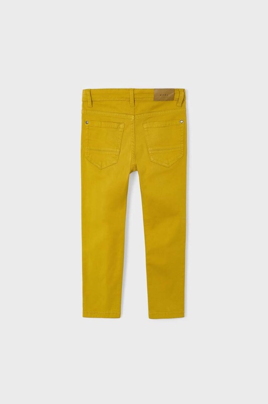 Băieți Mayoral pantaloni copii slim fit 517.5D.Mini.9BYX galben