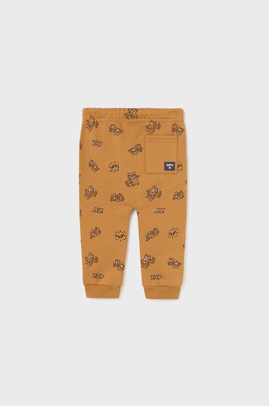 Mayoral pantaloni de trening pentru bebeluși 2538.3F.Baby.9BYX bej AW23