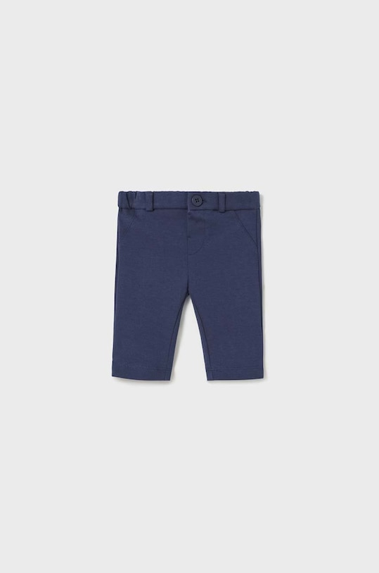 Mayoral Newborn pantaloni bebe cu elastan bleumarin 2516.1J.Newborn.9BYX