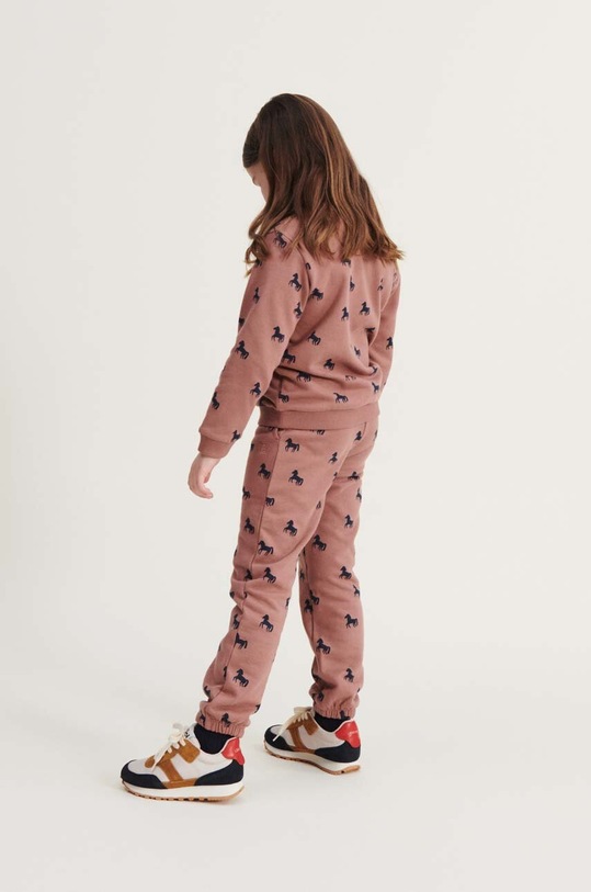 Dětské bavlněné tepláky Liewood LW15046 růžová