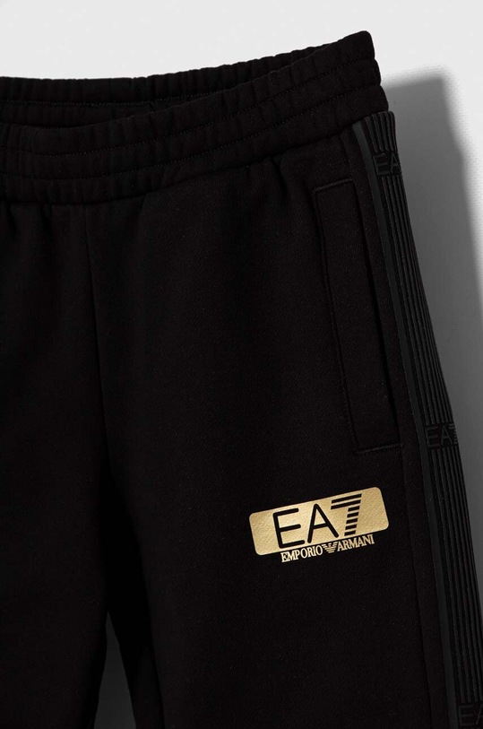 Fiú EA7 Emporio Armani gyerek melegítőnadrág 6RBP56.BJEXZ fekete