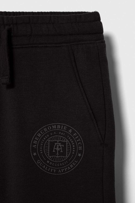 Chlapec Detské tepláky Abercrombie & Fitch KI234.3012 čierna