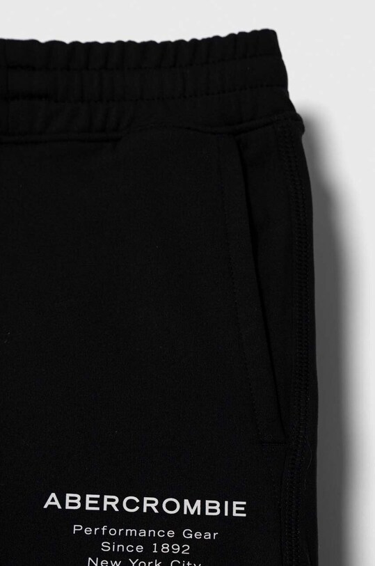 Băieți Abercrombie & Fitch pantaloni de trening pentru copii KI234.3025 negru