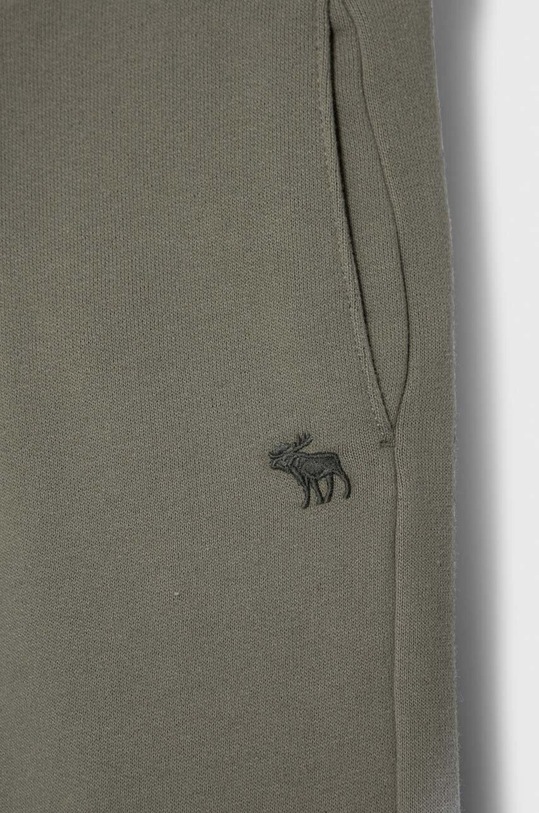 Chłopiec Abercrombie & Fitch spodnie dresowe dziecięce KI234.3062 zielony