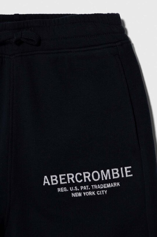 Chłopiec Abercrombie & Fitch spodnie dresowe dziecięce KI234.3300 granatowy