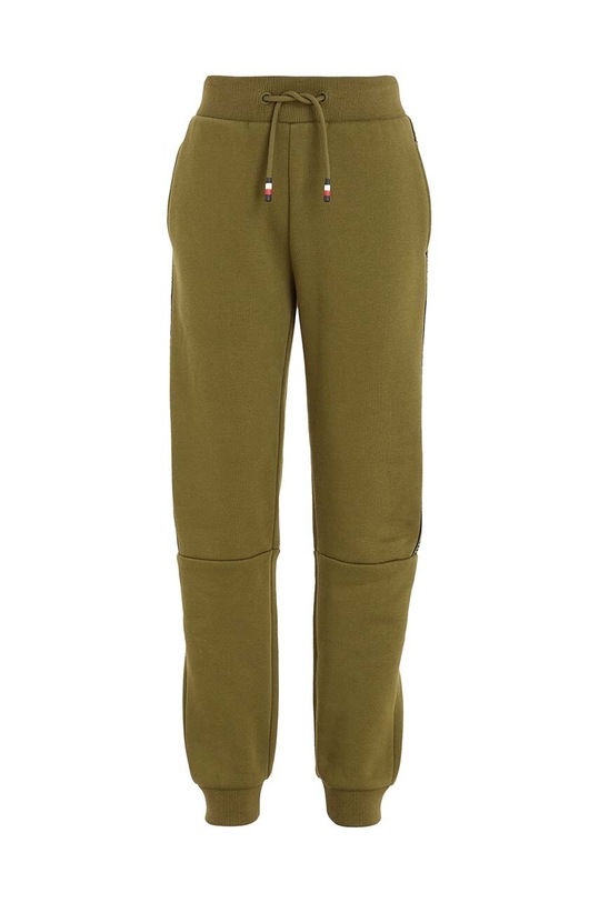 Tommy Hilfiger spodnie dresowe dziecięce KB0KB08476.128.176.9BYX zielony AW23