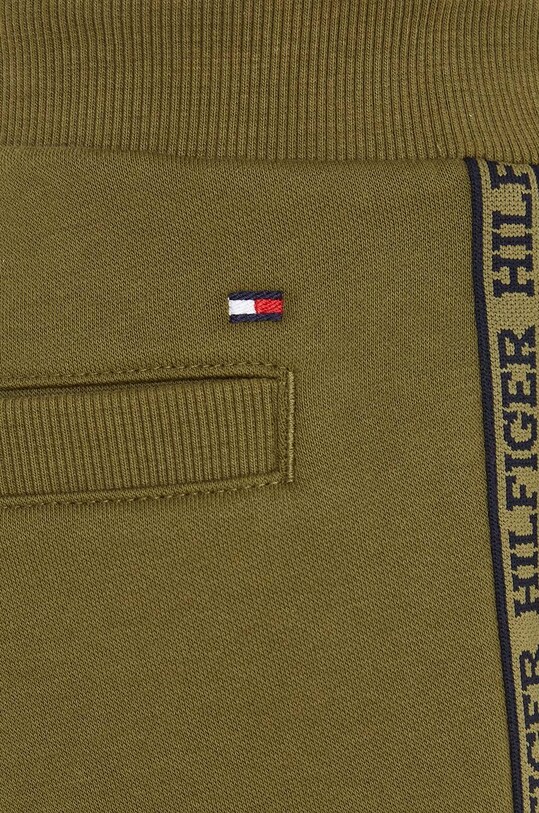 Otroški spodnji del trenirke Tommy Hilfiger zelena KB0KB08476.128.176.9BYX