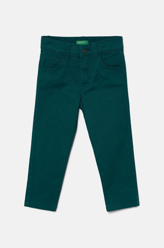United Colors of Benetton pantaloni copii verde 4HM6GE009.P.SEASONAL