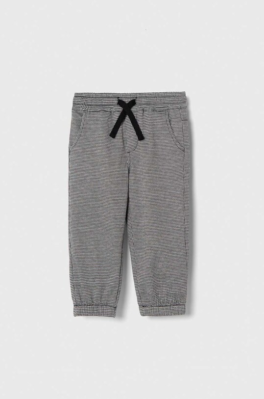 United Colors of Benetton pantaloni copii tricotaj negru 4RUXGF011.P.SEASONAL