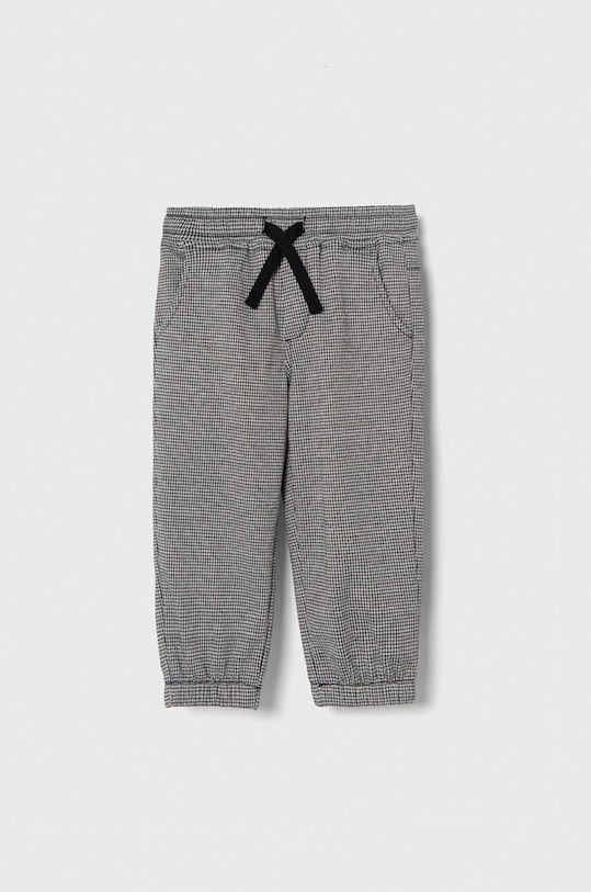 United Colors of Benetton pantaloni copii tricotaj negru 4RUXGF011.P.SEASONAL