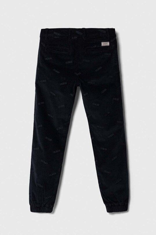 Băieți Guess pantaloni din catifea pentru copii L3BB04.WFPPA.9BYX bleumarin