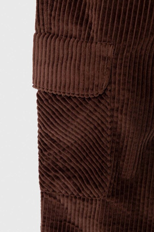 Мальчик Детские вельветовые брюки United Colors of Benetton 46E6CF02B.G.SEASONAL коричневый