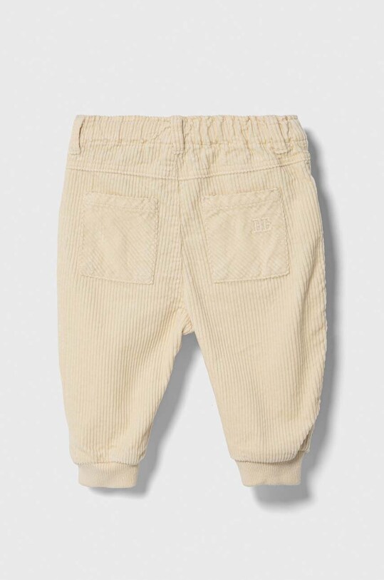 Дитячі вельветові штани United Colors of Benetton 4JIUGF014.P.SEASONAL бежевий AW23