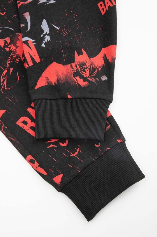 Coccodrillo spodnie dresowe bawełniane dziecięce czarny ZC3120101LBB