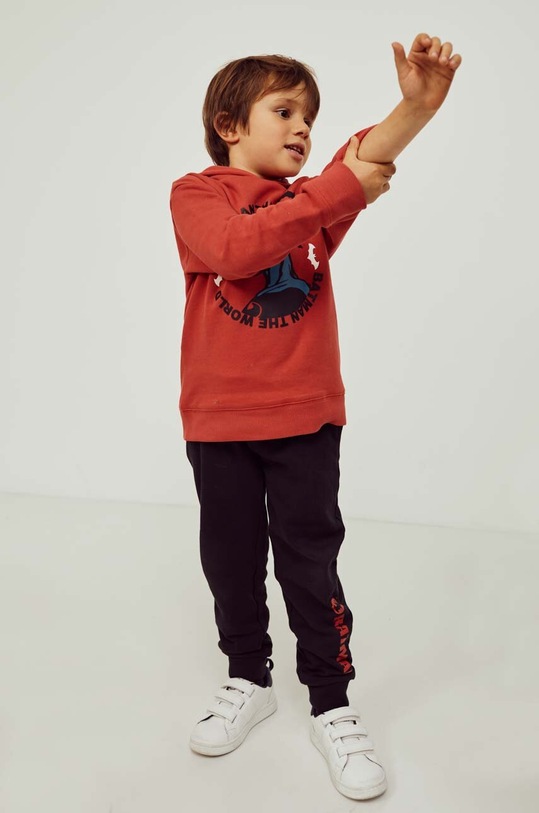 Otroška bombažna trenirka zippy 3105468001 črna