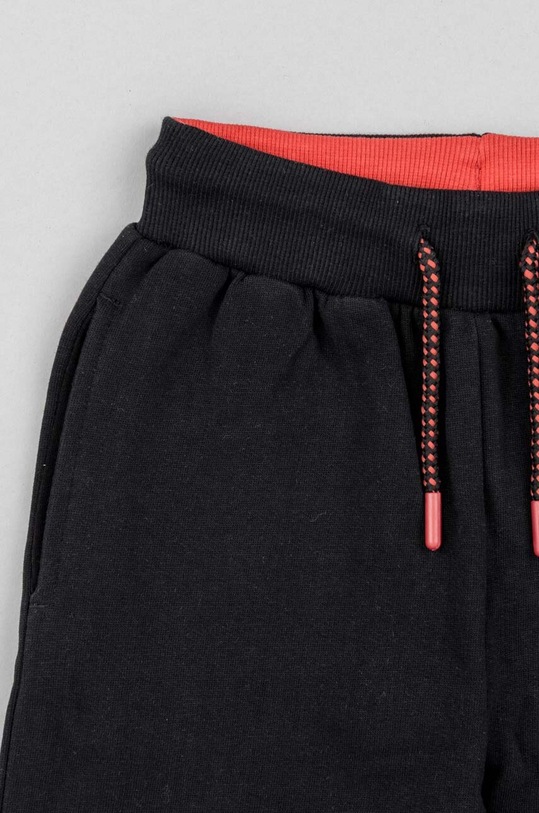 Dečki Otroška bombažna trenirka zippy 3105468001 črna