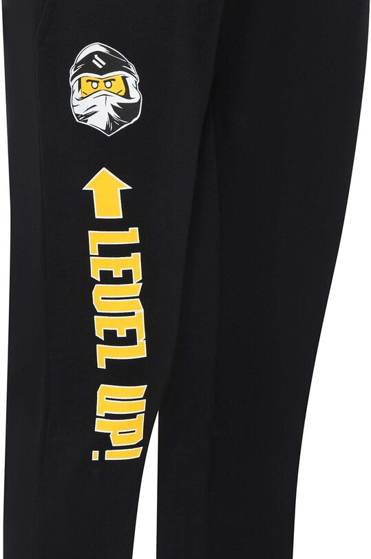 Chłopiec Lego spodnie dresowe bawełniane dziecięce 12010920 czarny