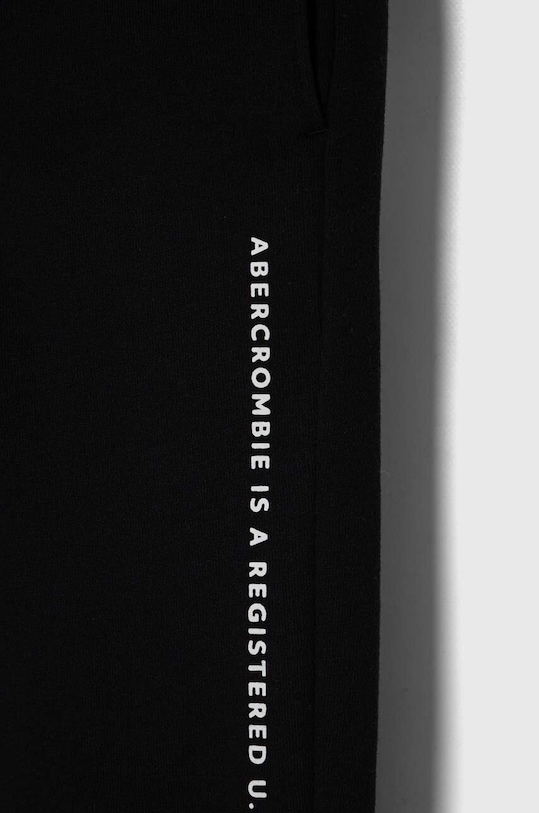 Chłopiec Abercrombie & Fitch spodnie dresowe dziecięce KI234.3042 czarny