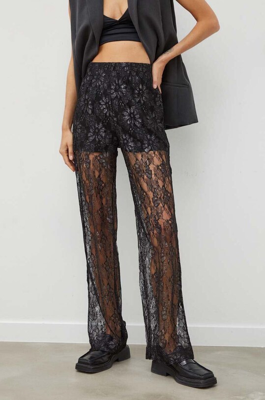 Bruuns Bazaar spodnie BBW3573 czarny AW23