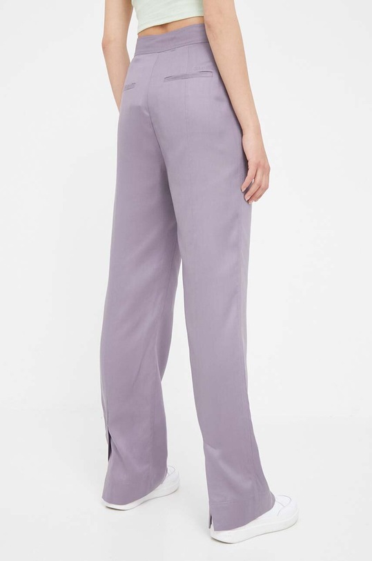 Odzież Calvin Klein spodnie K20K205687 fioletowy