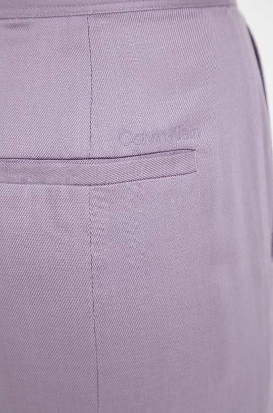 Nohavice Calvin Klein K20K205687 fialová