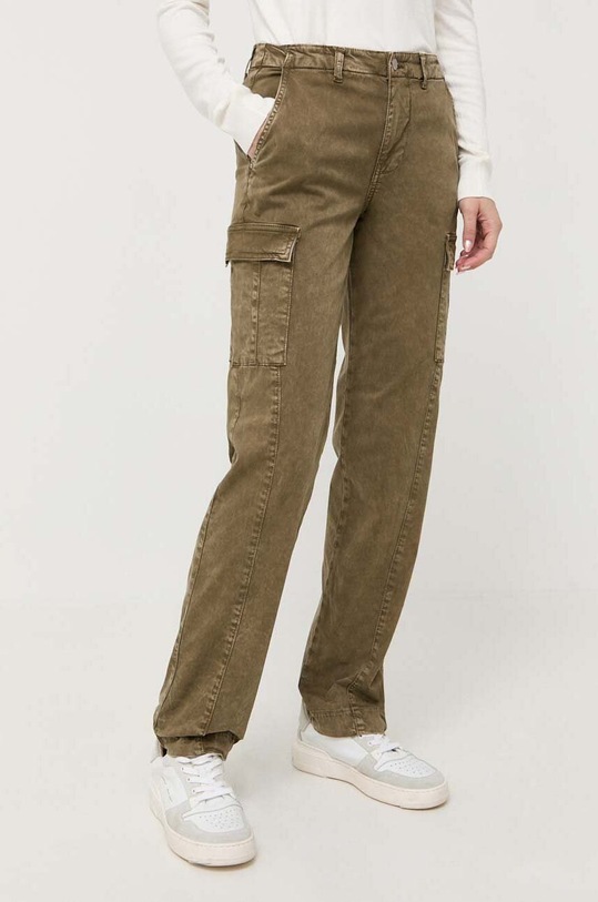 Guess nadrág W3YB20.WEDY4 zöld AW23