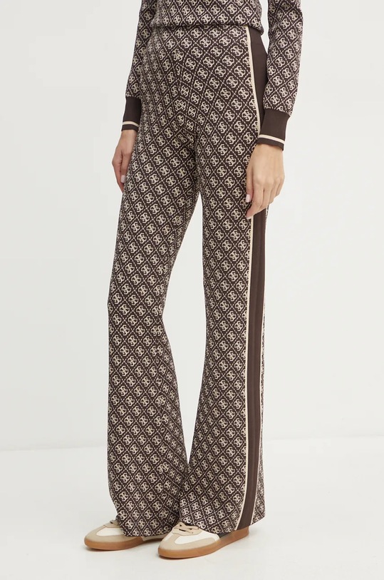 Guess spodnie brązowy W3YB38.Z37K0