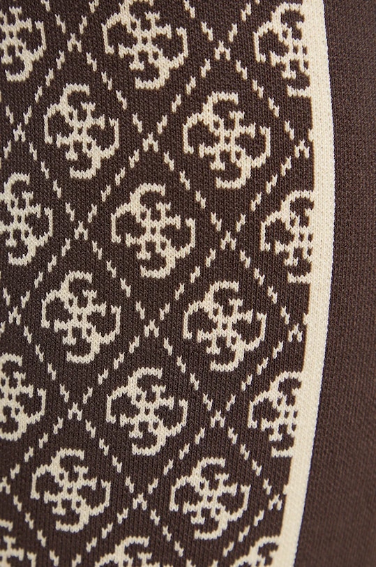 Guess spodnie W3YB38.Z37K0 brązowy